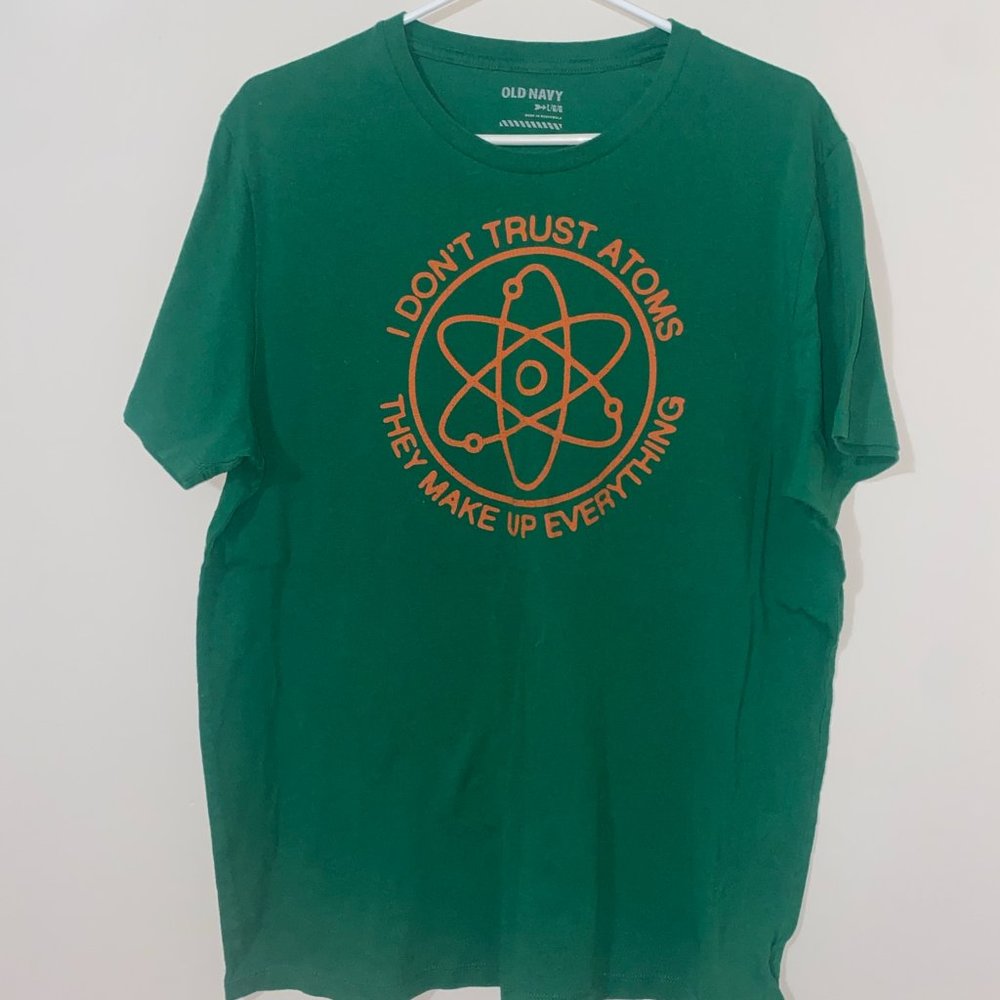 Nerdy - Science Pun oversized Shirt - Vintage